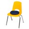 Bouncybands Antimicrobial Little Wiggle Seat Sensory Cushion, Blue 10.75in. MB27BUWS - alternate 5
